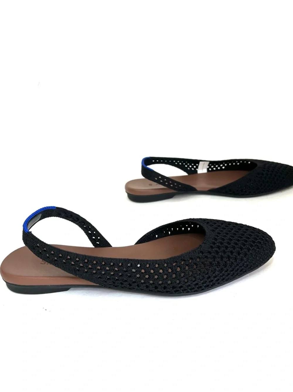 Rothy’s The Almond Slingback in Black - Sz 6 - Picture 5 of 10